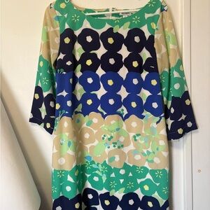 Old Navy Multicolor Floral Long Sleeve Dress